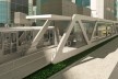 Perspectiva rampa de acesso da Estação BRT de 3 metros de largura [IOPES e Real Multimídia]