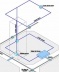 Esquema da rede de infra-estrutura em licitaçãopara a área 22 de Barcelona, Espanha (detalhe)