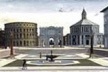 Cidade ideal baseada em Filarete. Artista anônimo italiano, final do século XV