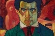 Kazimir Malevich, “Autorretrato”, c.1910, 27 x 26.8 cm<br />Foto divulgação  [Acervo Tretyakov Gallery]
