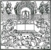 Uma figuração do conceito de giardino segreto (jardim secreto) que ilustrou a obra Hypnerotomachia Poliphili (O sonho de Polifilo), de Francesco Colonna, 1433-1527  [MOSSER, M. ; TEYSSOT, G. The architecture of western gardens. MIT Press, 1991, p. 88]