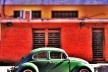 Fusca verde, série fotográfica “Os fuscas ofuscam”<br />Foto Fernando Mascaro 