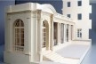 Davis Brody Bond, architects and planners for the project Model of the Portico Gallery for Decorative Arts and Sculpture at The Frick Collection, northeast view<br />Divulgation 