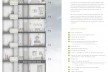 Corte construtivo.Concurso Habitação para Todos. CDHU. Edifícios de 6/7 pavimentos - 1º Lugar.<br />Autores do projeto  [equipe vencedora]
