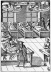 A prática da medicina em espaço não especializado (J. Ch. Thiemen, Haus-, Feld-, Koch-, Kunst-, etc Buch; Nürnberg 1682) [Wikimedia Commons; Disponível em: <commons.wikimedia.org> Acesso em 29 de set. 2007]