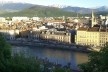Grenoble vista na descida da Bastilha, primeira foto tirada na cidade<br />Foto Bárbara Thomaz, março 2017 