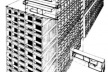 Desenho da “Unité d’Habitation” em Marselha (1947-1952), projetada por Le Corbusier [FRAMPTON, Kenneth.História crítica da arquitetura moderna. São Paulo, Martins Fontes, 1997]