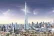 Burj Dubai. Esta torre fenomenal, cuja construção começou em janeiro de 2005 e que terminará no final de 2008, deverá atingir uma altura de 800 metros. O edifício, construído em três partes em torno de uma coluna central acaba em espiral. Terá 160 andares