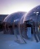 The Bubble. Vista exterior do pavilhão. Arquiteto Bernhard Franken