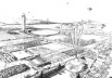 Broadacre City, perspectiva artística [dasun2.epfl.ch/thu/Wright.pdf]