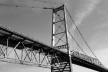 A ponte Hercílio Luz na fase atual de restauração<br />Foto divulgação 