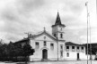 Igreja de Nossa Senhora do Rosário, Embu, 1937. Primeiro restauro de Luis Saia, com torre sineira<br />Foto Germano Graeser  [Iphan]