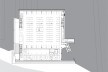 Sebrae Headquarters, basement floor – plan level 1059,20, Brasília DF, 2010. Architects Alvaro Puntoni, Luciano Margotto, João Sodré and Jonathan Davies