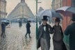 ”Paris Street, Rainy Day”, Gustave Caillebotte, 1877<br />Imagem divulgação  [Art Institute of Chicago]
