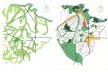 Mapas de cursos d'água e várzea e de rede verde e corredores verdes<br />divulgação 