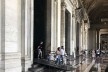 Rampa de acesso à Basílica de São Pedro, Vaticano<br />Foto Larissa Scarano, 2018 