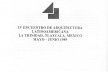 Publicação do encartechamado “Conclusiones” do IV Seminário de Arquitetura Latino-americana, publicado em 1989<br />Foto Gisela Barcellos de Souza 