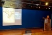 Francis Strauven, da Bélgica, apresentou a conferência Aldo van Eyck. in search of built meaning, no auditório Maria Montessori<br />Foto Michelle Schneider 
