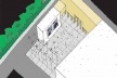 Eixo de estar urbano-ocupação de miolo de quadra-cinema ao ar livre<br />Imagem dos autores do projeto 