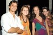 Amigos de Helena: Fabinho, Luiza, Lana y Helo<br />Foto Thomas Bussius 