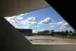 Brasília enquadrada pela entrada do Museu Nacional<br />Foto Sandra Godoy 