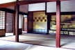 Vila Imperial de Shugakuin: toko-no-ma,alcova para pendurar rolos com pinturas ou caligrafias<br />Foto Maria do Carmo Maciel Di Primio 