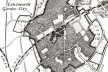 Figura 02 – Plano da cidade de Letchworth [livro Garden Cities of To-Morrow, MIT, 1965]