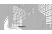 Caja Granada, Granada, Andalucía, España, 2001. Arquitecto Alberto Campo Baeza<br />Modelo tridimensional Miguel Pastore Bernardi / Imagem Edson da Cunha Mahfuz 