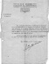 Certificado de Alfredo Agache sobre a colaboração de Estrada em seu escritório [Colección familia Estrada]