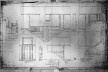 Emil Bach House, detalhe escadas, oeste e oeste, North Sheridan Road, Chicago, Estados Unidos, 1915. Arquiteto Frank Lloyd Wright<br />Desenho original  [Library of Congress / U.S. Government]