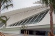 Museu do Amanhã, vista lateral com branco manchado, Rio de Janeiro. Arquiteto Santiago Calatrava<br />Foto Paulo Afonso Rheingantz 