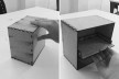 Materioteca, modelo escala 1:6<br />Foto Isabella Simões e Sofia Lundgren  [Acervo Fabricação, tectônica e projeto: catálogo de encaixes em madeira]