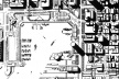 Figura 15 – Plano geral para a área central e portuária de Baltimore, EUA, onde se vê, no canto superior direito o Charles Center e o sistema de passarelas conectando-o com o Inner Harbor de Baltimore, EUA
