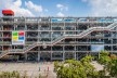 Fachada do Centro Georges Pompidou<br />Foto Charles Leonard 