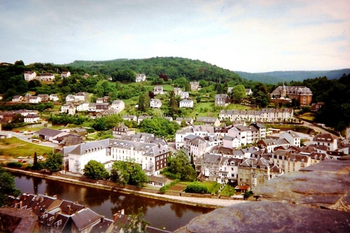 Valônia, vista de Bouillion. Julho de 1999<br />Foto Adson Bozzi 