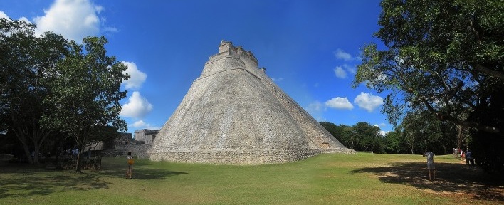 Uxmal, Pirâmide do Mágico, México<br />Foto Victor Hugo Mori 