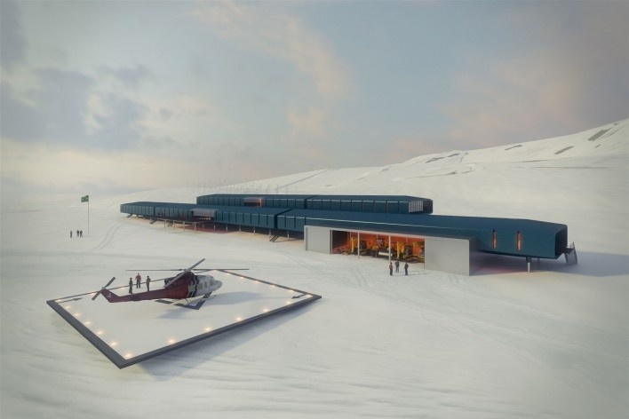 Estação Antártica Comandante Ferraz<br />Estúdio 41  [João Gabriel Moura Rosa Cordeiro]