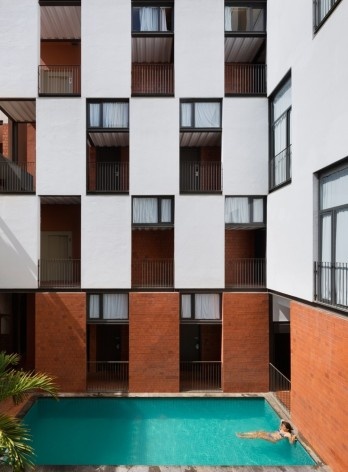 Hostel Villa 25, Rio de Janeiro RJ Brasil, 2016. Arquitetos Rodrigo Calvino e Diego Portas / C+P Arquitetura<br />Foto Federico Cairoli 