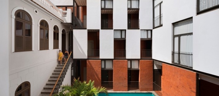 Hostel Villa 25, Rio de Janeiro RJ Brasil, 2016. Arquitetos Rodrigo Calvino e Diego Portas / C+P Arquitetura<br />Foto Federico Cairoli 