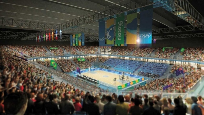 Olympic Indoor Training Center - Hall 1 (Basketball)<br />Rio 2016/BCMF Arquitetos 