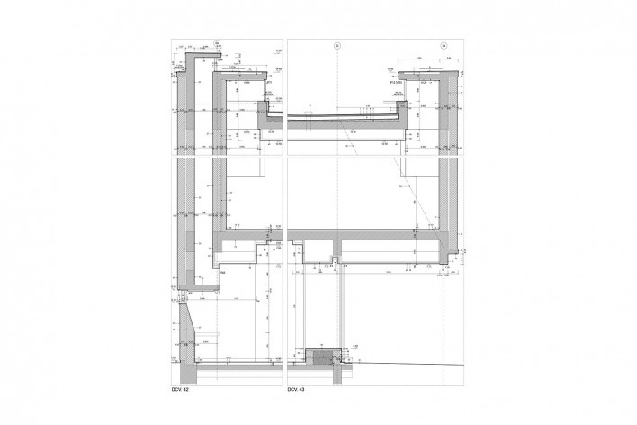 Centro de Artes do Carnaval — CAC, detalhes construtivos, Torres Vedras, Portugal, 2021. Arquiteto José Neves<br />Imagem divulgação  [Atelier José Neves]