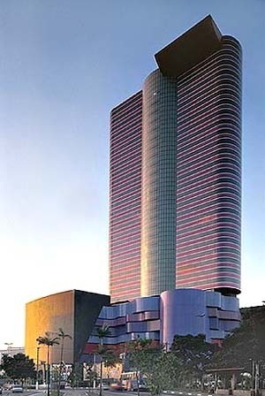 Vista da torre Faria Lima <br />Foto divulgação  [arquivo Rui Ohtake Arquitetura e Urbanismo]
