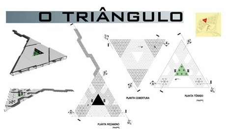 O Triângulo - Modulações<br />Imagem dos autores do projeto 