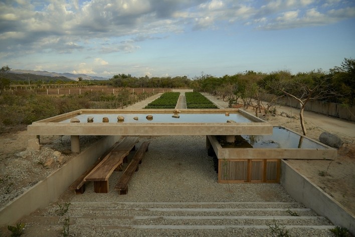 Guayacán Pavilion, Puerto Escondido, Oaxaca, México, 2018. Architects Jorge Ambrosi y Gabriela Etchegaray (authors) / Ambrosi Etchegaray<br />Foto/photo Jaime Navarro 