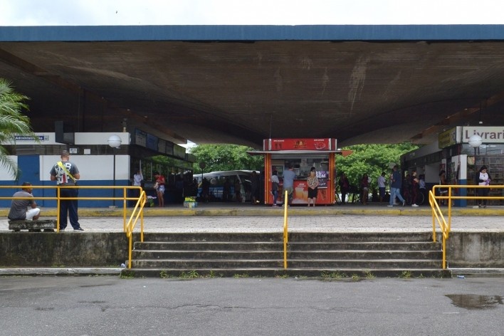 Estação Rodoviária do Guarujá<br />Foto Diogo Mondini 