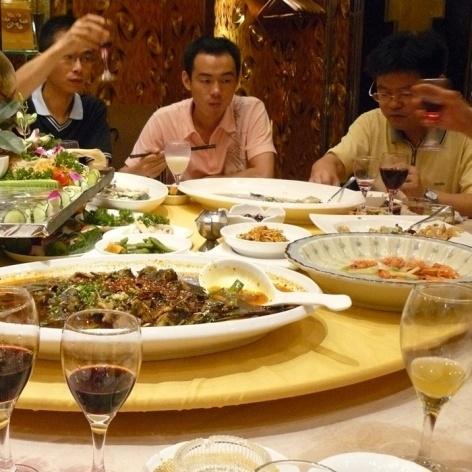 Almoços de negócios com os chefes na China<br />Foto Flávio Coddou 