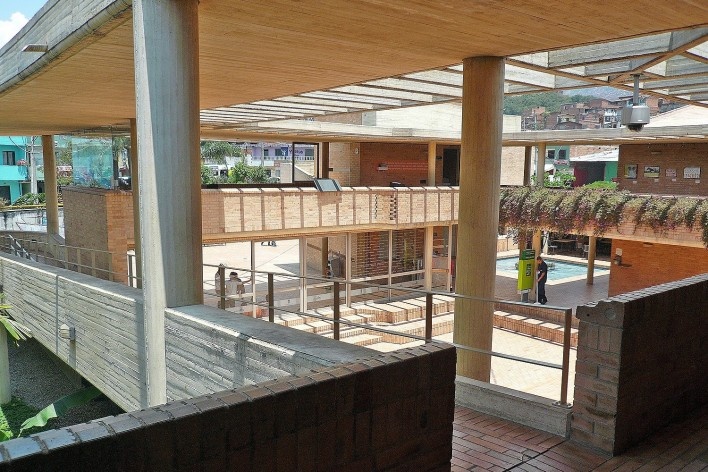 Centro Cultural de Moravia, Medellín<br />Foto Abílio Guerra 