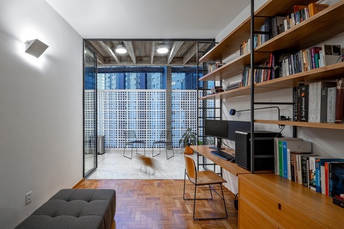 Apartamento Copan, São Paulo SP Brasil, 2020. Arquitetos Rosário Pinho e André Scarpa<br />Foto André Scarpa 