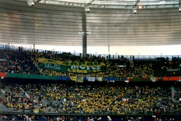 Festa de abertura da Copa do Mundo de 1998<br />Fotos Pedro Gorski 