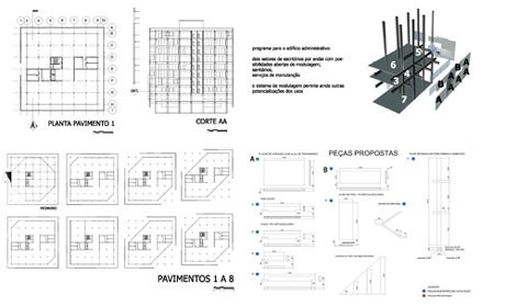 Sistemas de peças e diagrama de montagem<br />Imagem dos autores do projeto 